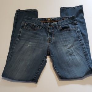 Lucky Brand Distressed Sweet Straight Jeans 27